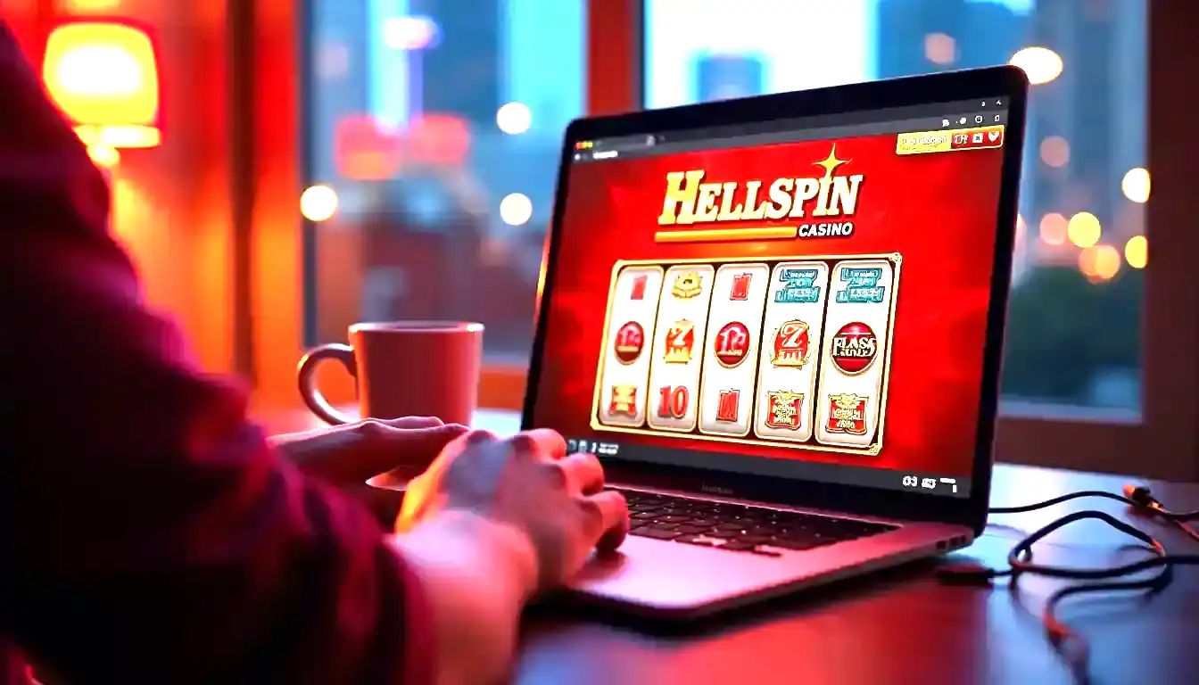 Hellspin Casino Australia on laptop and mobile